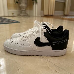 Nike Court Vision Black&White Sneakers